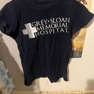 Navy Grey Sloan Memorial Hospital T-Shirt